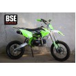 Питбайк BSE MX 125 17/14 Racing Green 2 (Фильтрбокс, счетчик моточасов, фрезерованная крышка бака и лапка тормоза, алюминиевые обода)